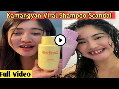 kamangyan viral video shampoo link|KaMangyan Shampoo Issue Video